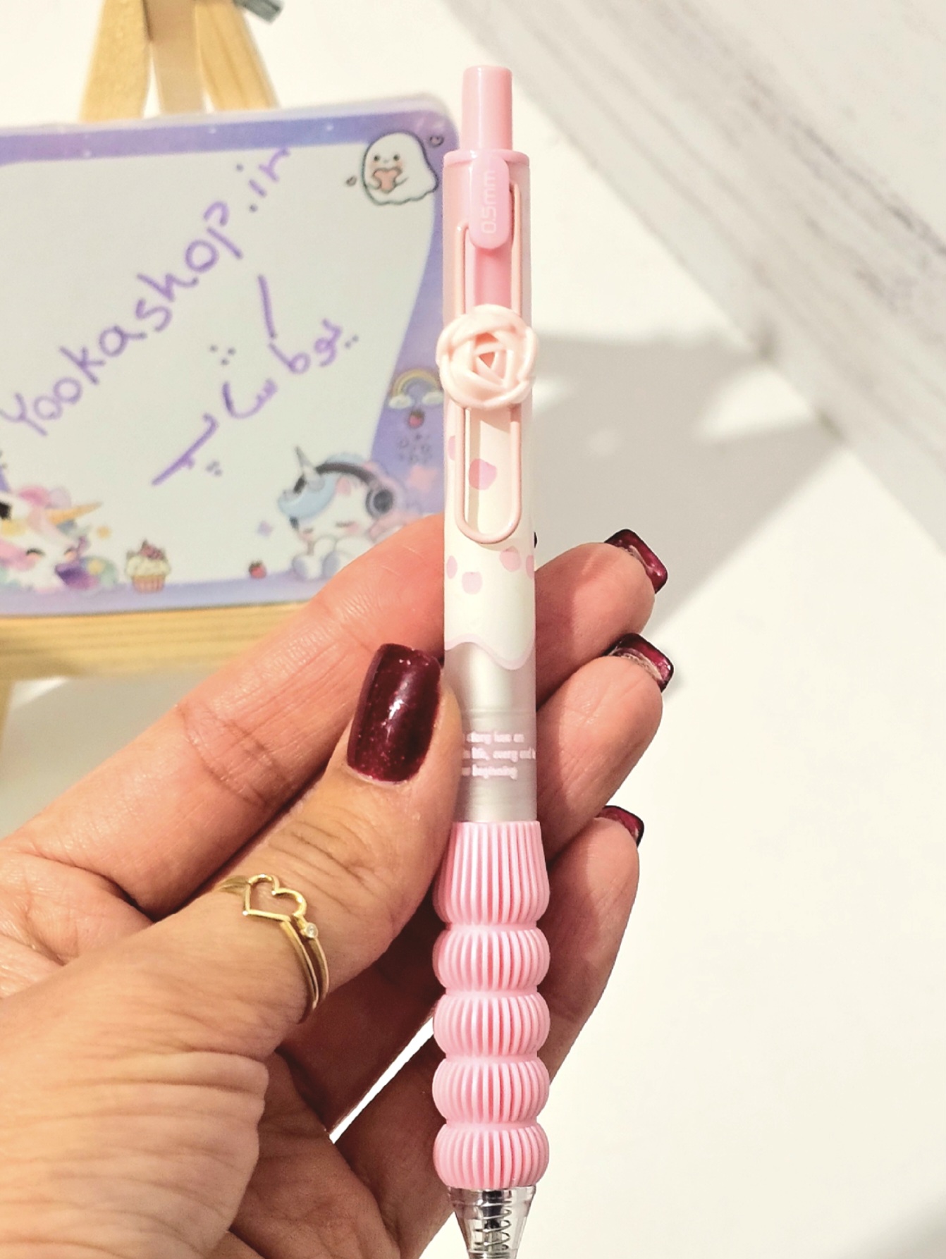 خودکار گل دار برند موکا