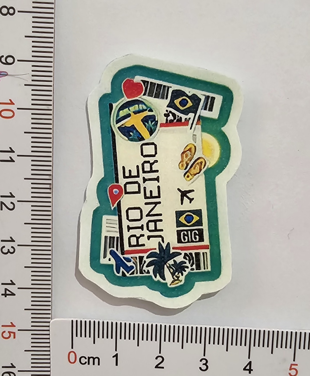 استیکر ضدآب طرح بلیت از مجموعه گردشگری