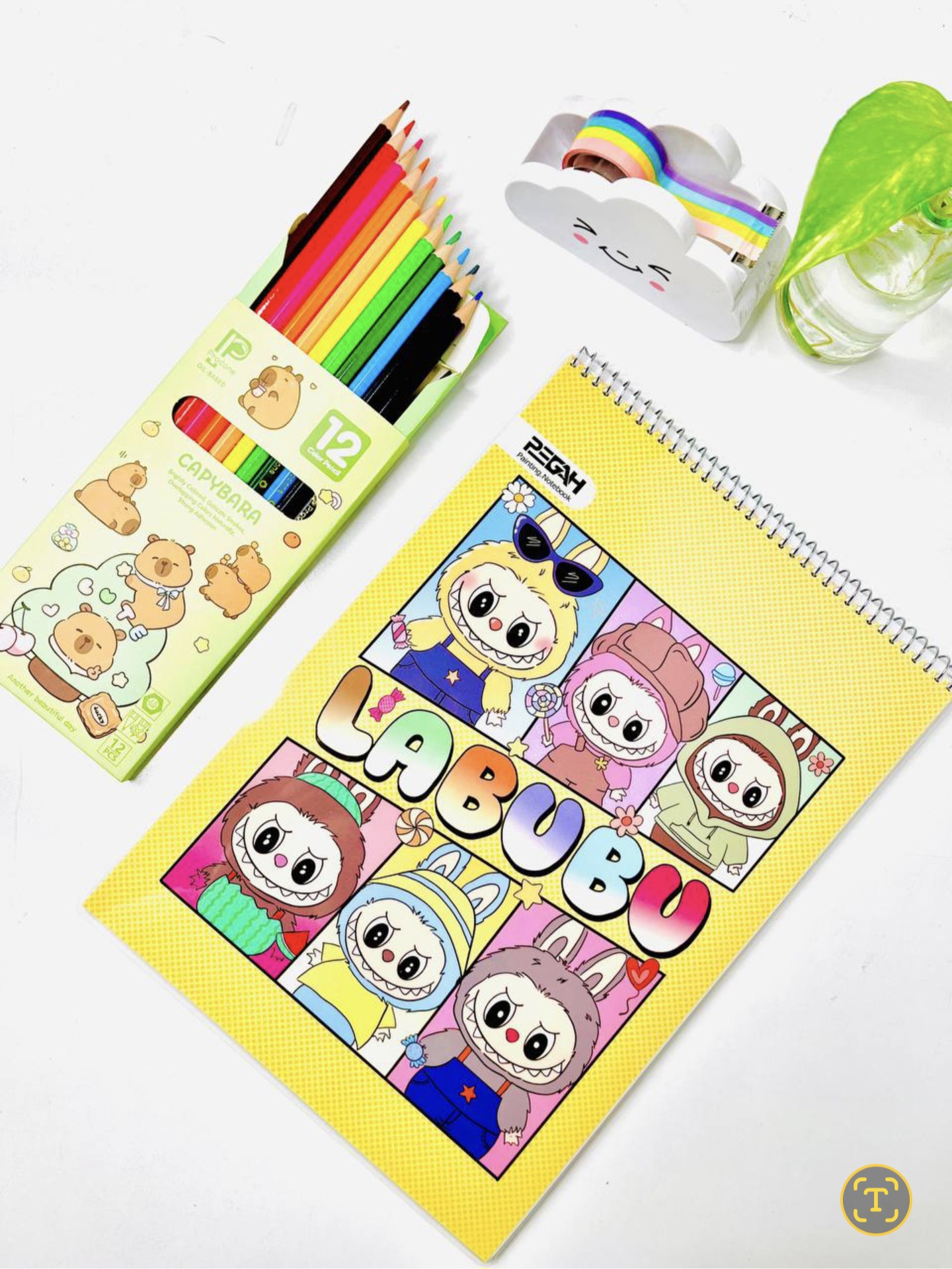 دفتر نقاشی سیمی آ۴ لبوبو، جلد طلقی