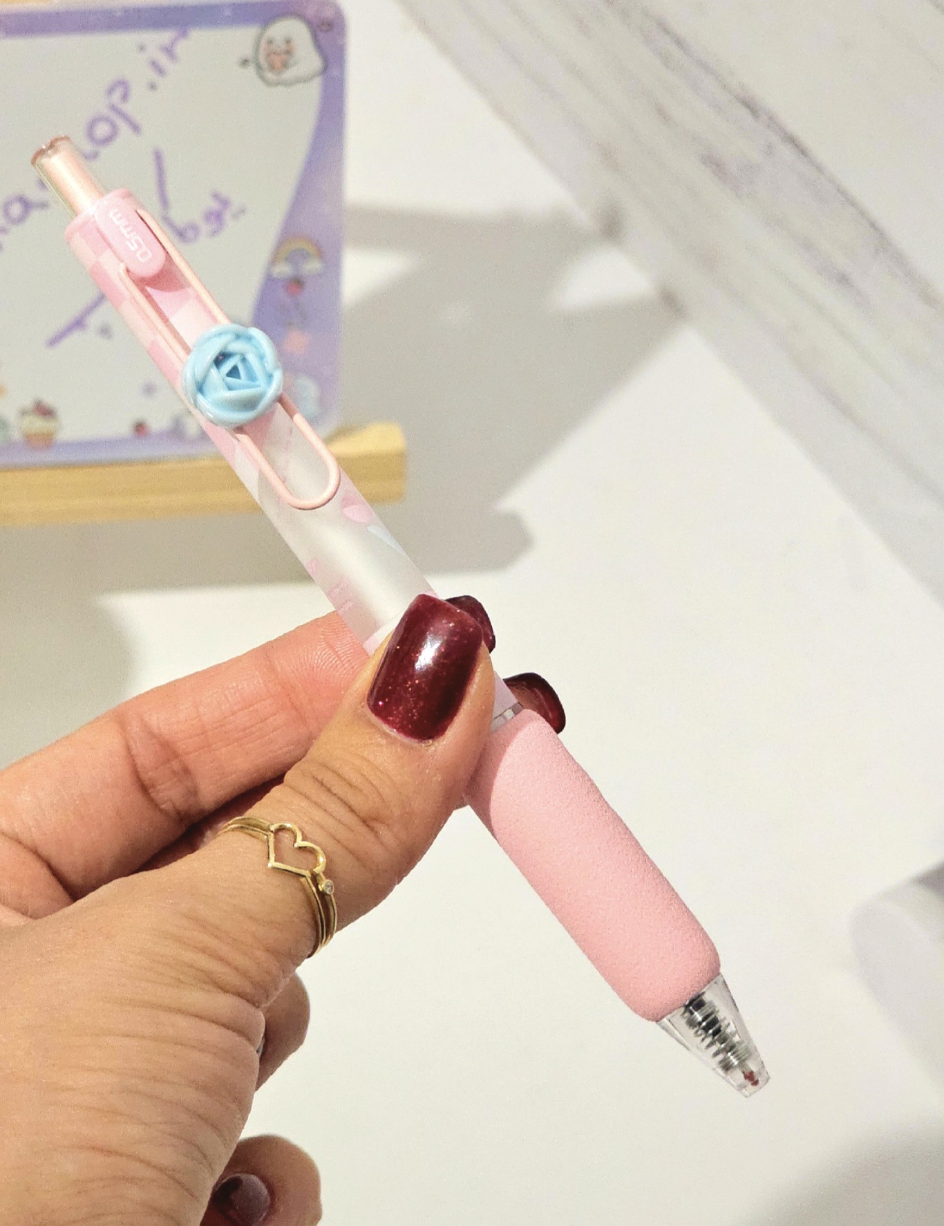 خودکار گل دار برند موکا