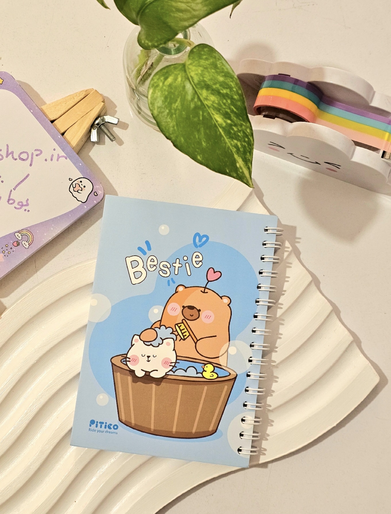 دفترچه فانتزی سیمی برند پیتیکو سایز آ۶