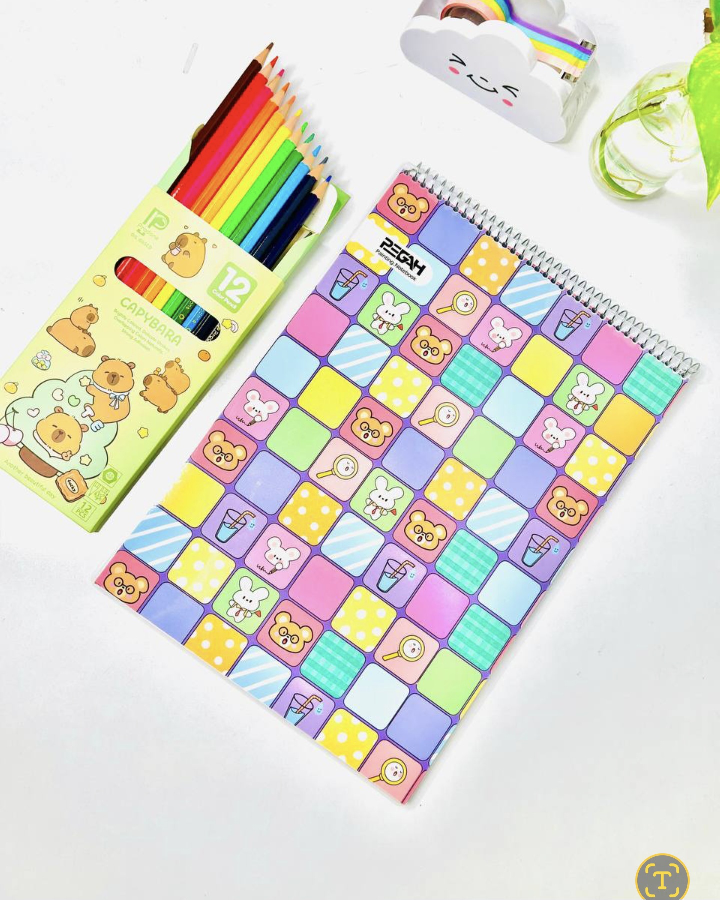 دفتر نقاشی سیمی آ۴ ، جلد طلقی، برند پگاه