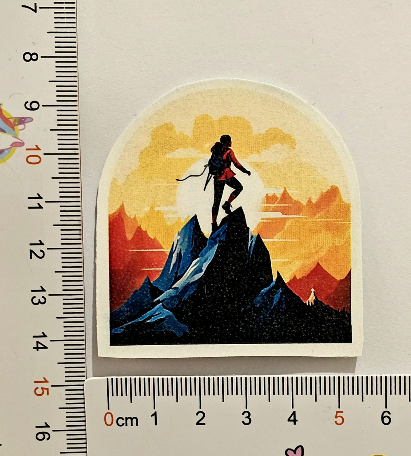 استیکر ضدآب طرح کوهنوردی از مجموعه گردشگری