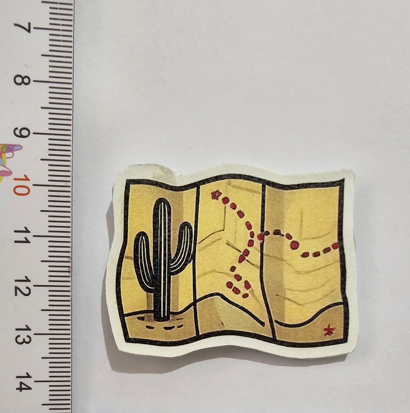 استیکر ضدآب طرح نقشه سفر از مجموعه گردشگری