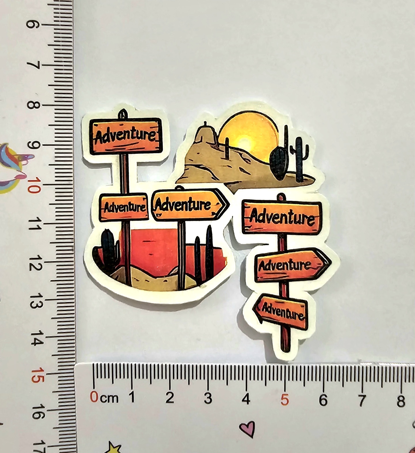 استیکر ضدآب طرح طبیعت گردی از مجموعه گردشگری