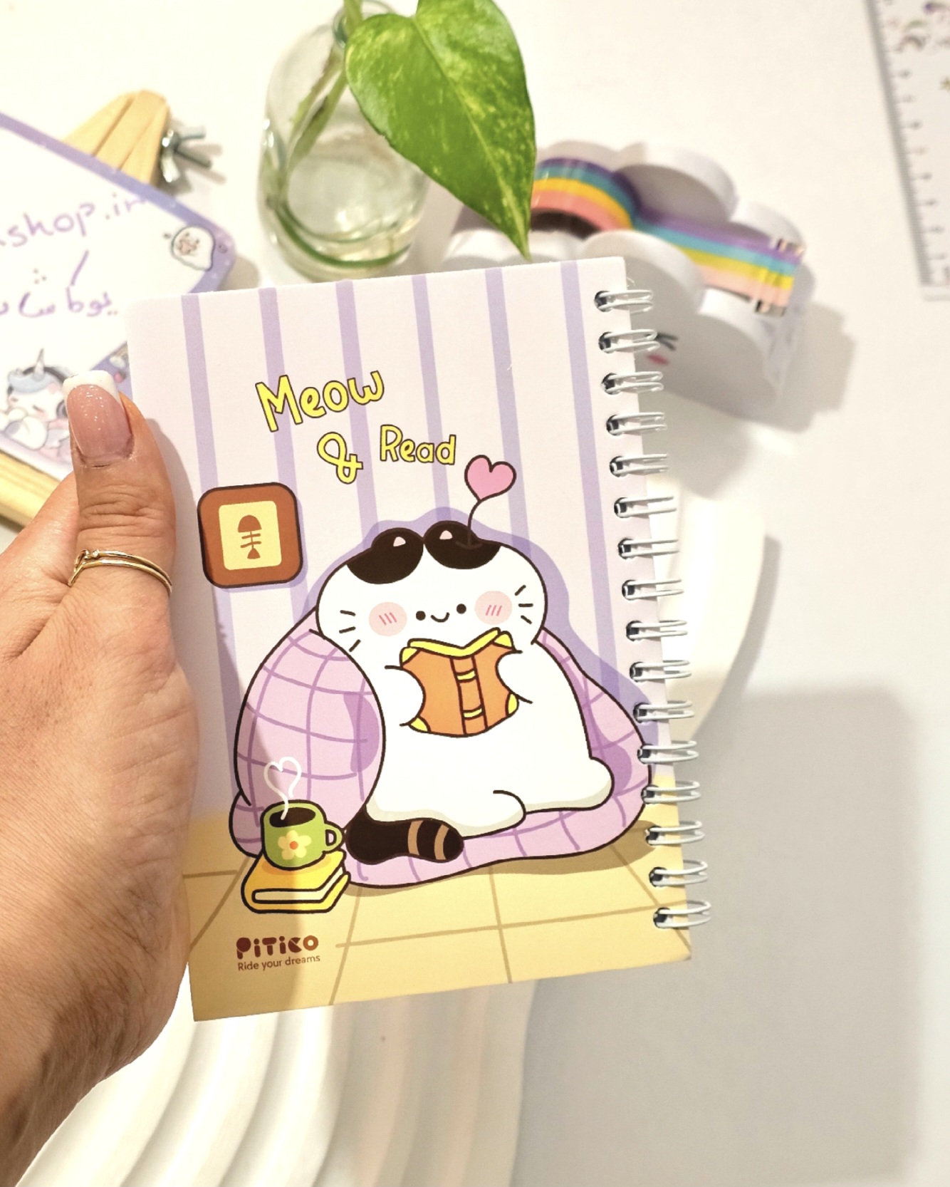 دفترچه فانتزی سیمی برند پیتیکو سایز آ۶