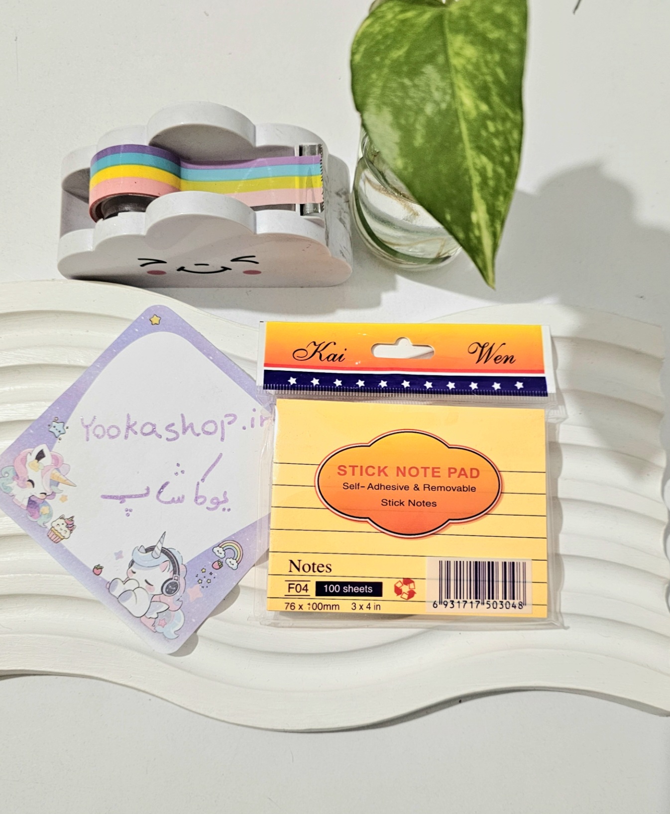 استیک نوت خط دار  بزرگ ۱۰۰ برگ