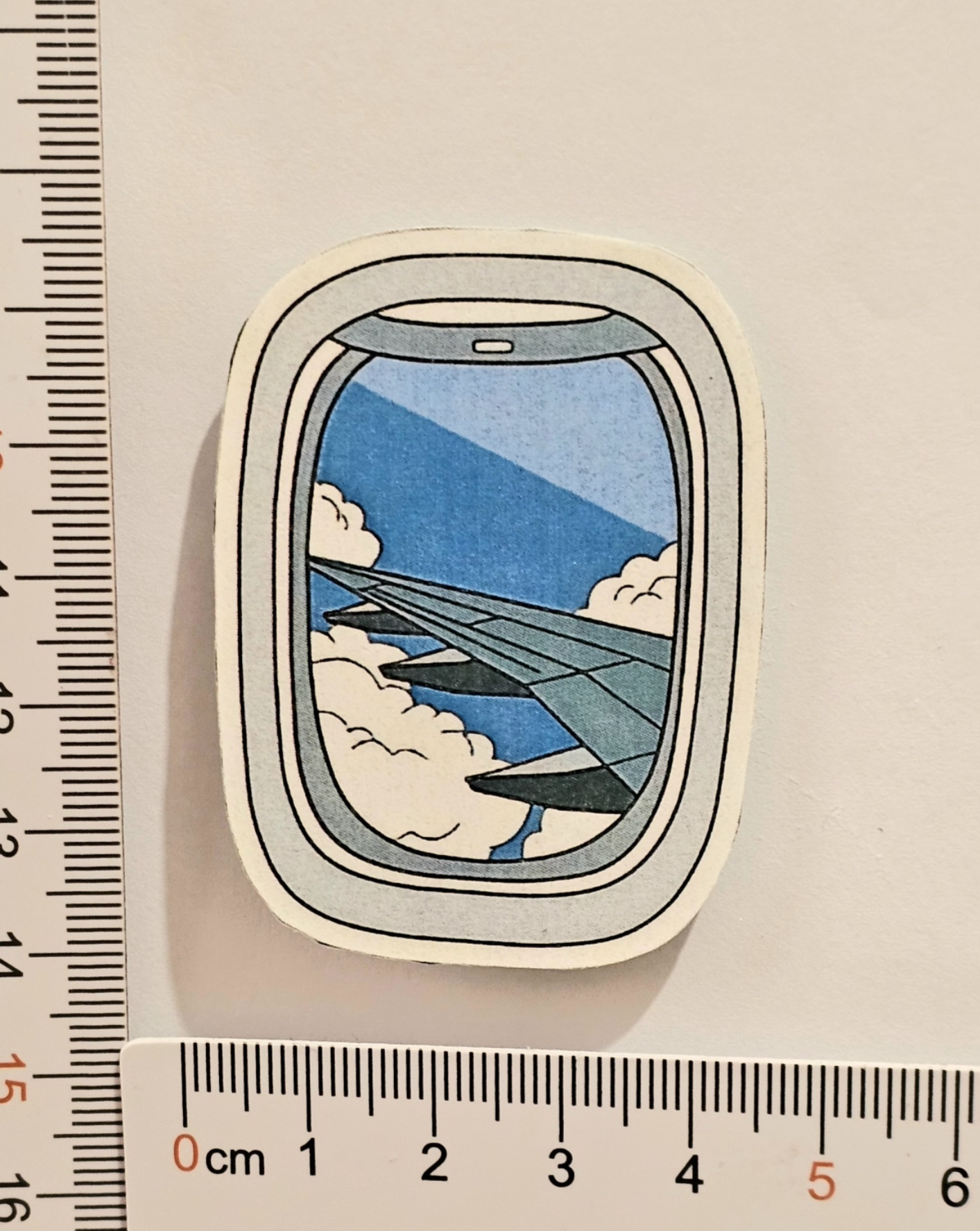 استیکر ضدآب طرح هواپیما از مجموعه گردشگری