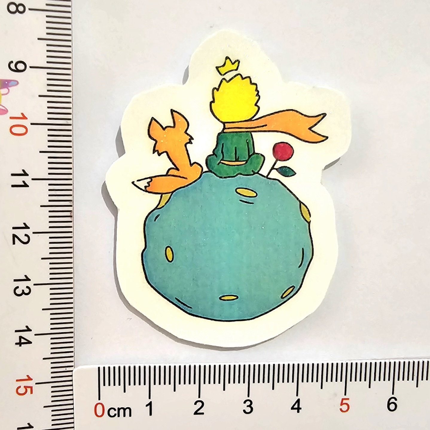 استیکر ضدآب طرح شازده کوچولو از مجموعه استیکرهای برنامه روزانه