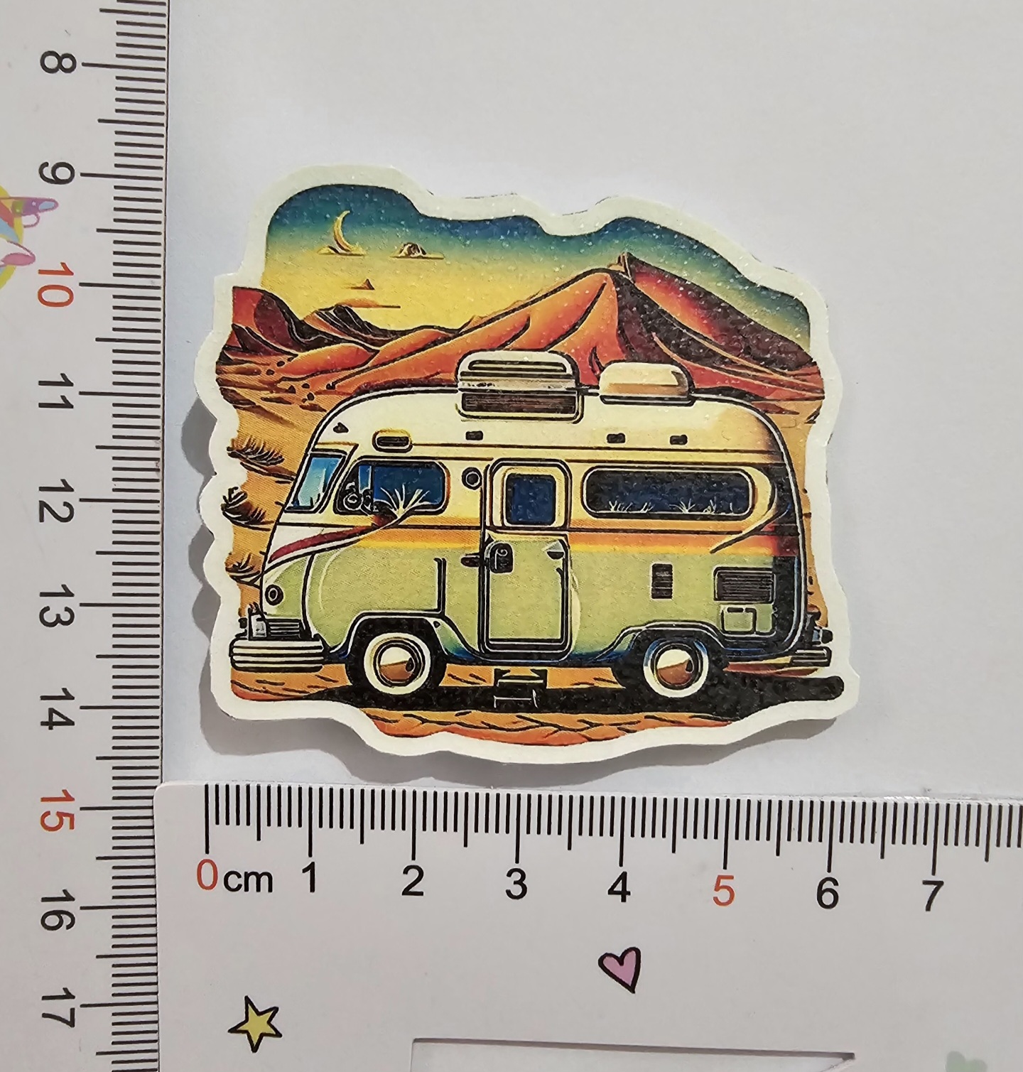 استیکر ضدآب طرح ون از مجموعه گردشگری