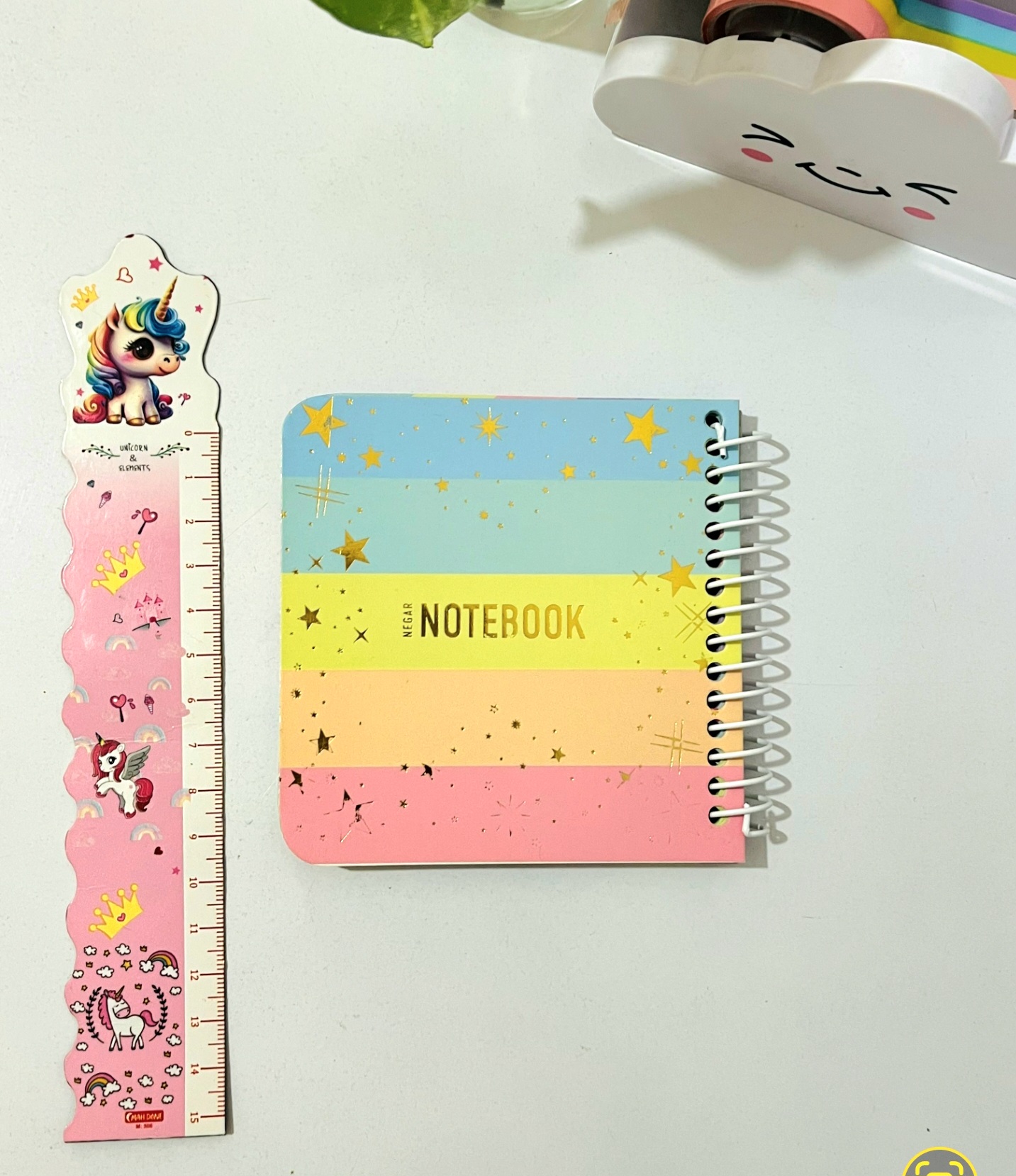 دفترچه یادداشت سیمی فانتزی  بچه گانه سایز ۱۰ در ۱۰