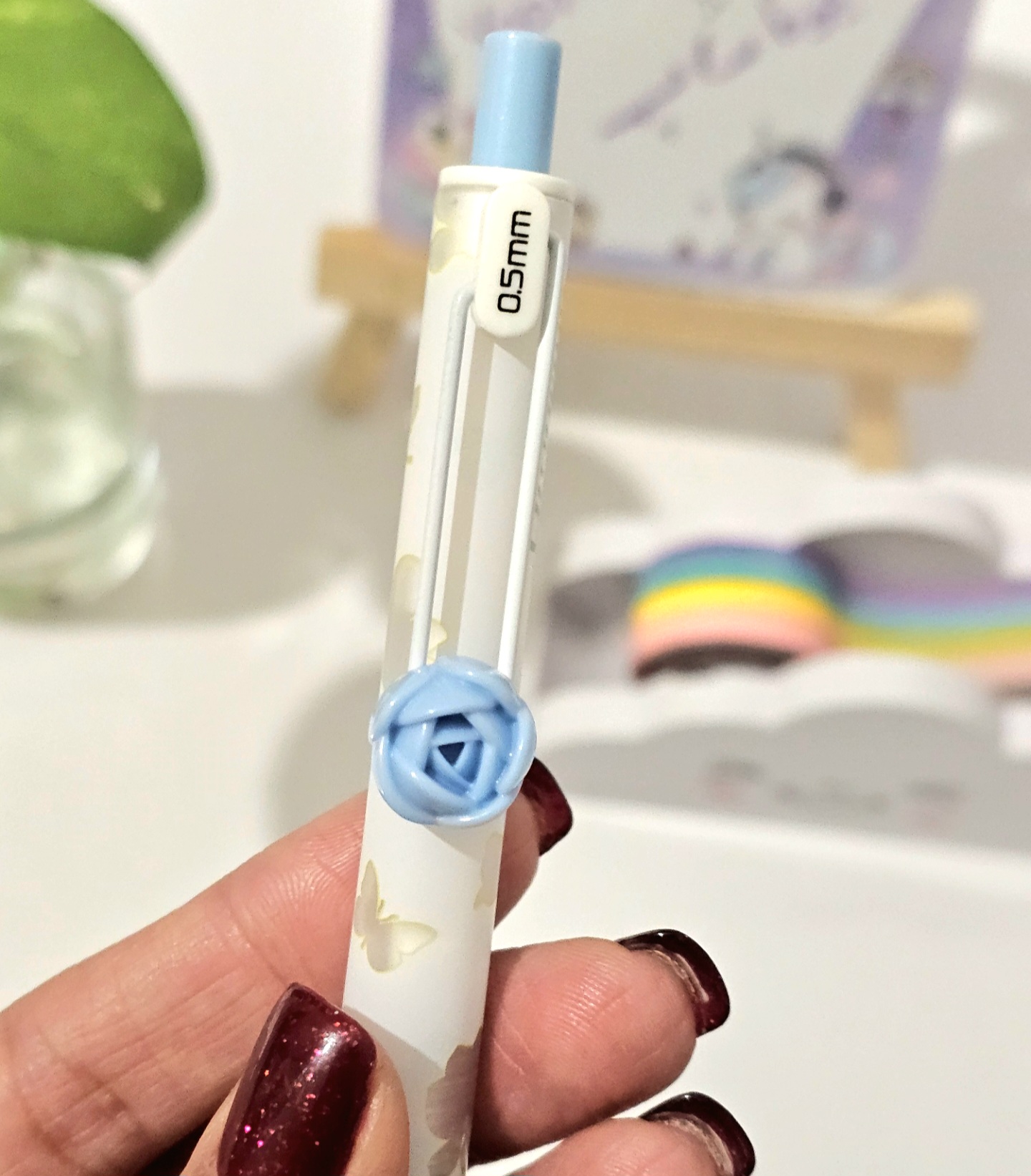 خودکار گل دار برند موکا