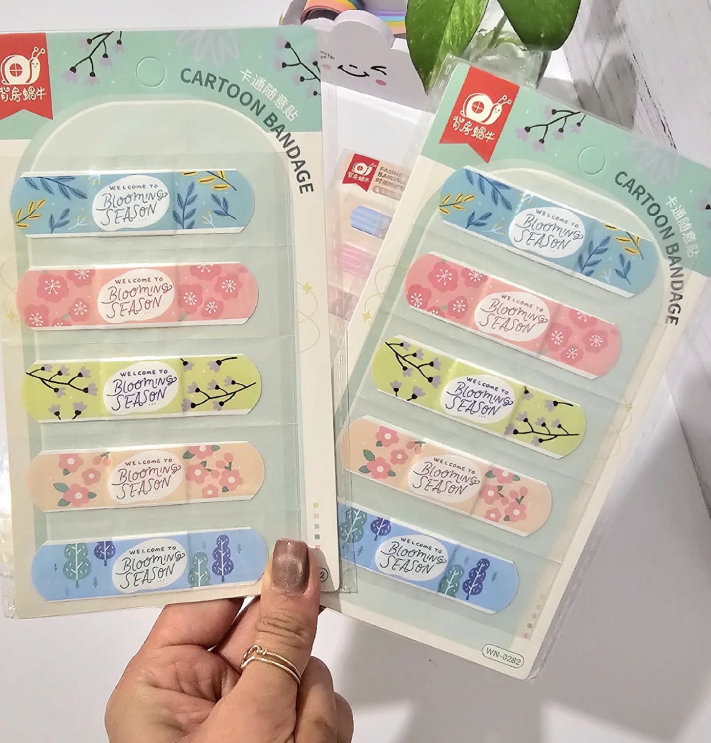 پک ۴ بسته ای چسب زخم فانتزی (پک شماره۷)